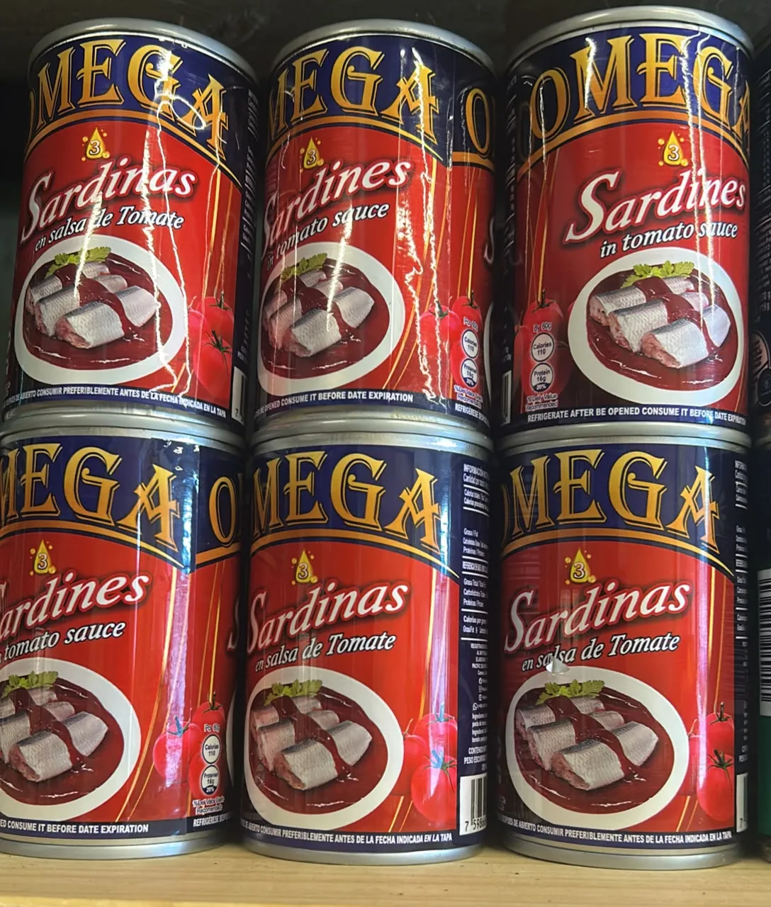 SARDINA OMEGA TOMATE - 1