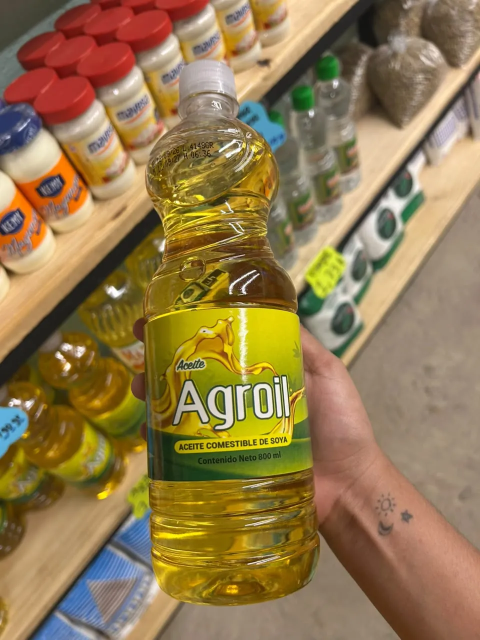 ACEITE DE SOYA GRANDE AGROIL 800ML - 1