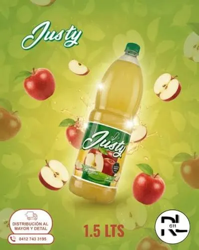JUEGO JUSTY MANZANA 1.5L - 1