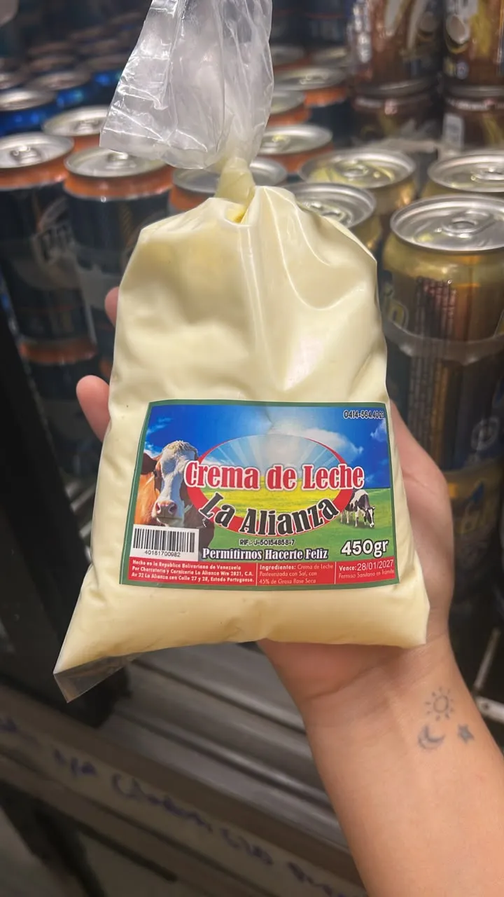 Crema de Leche La Alianza 450g