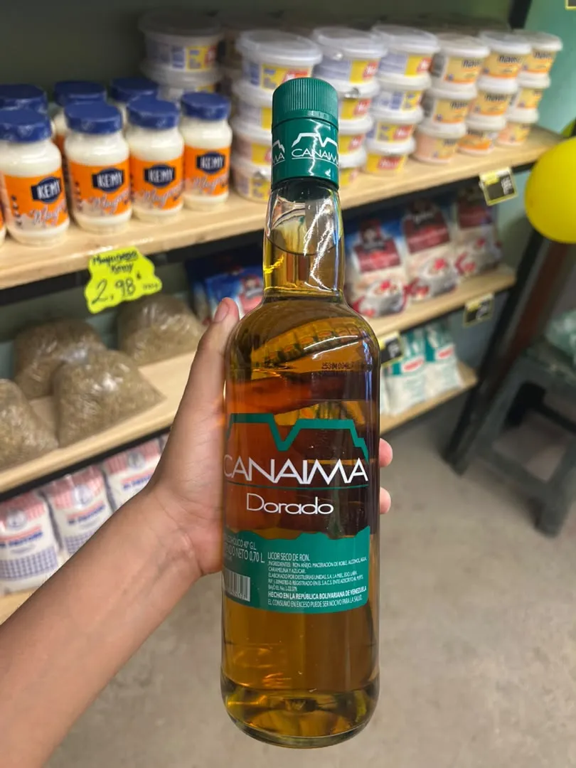 RON CANAIMA DORADO 0.75L 40.0G (G)