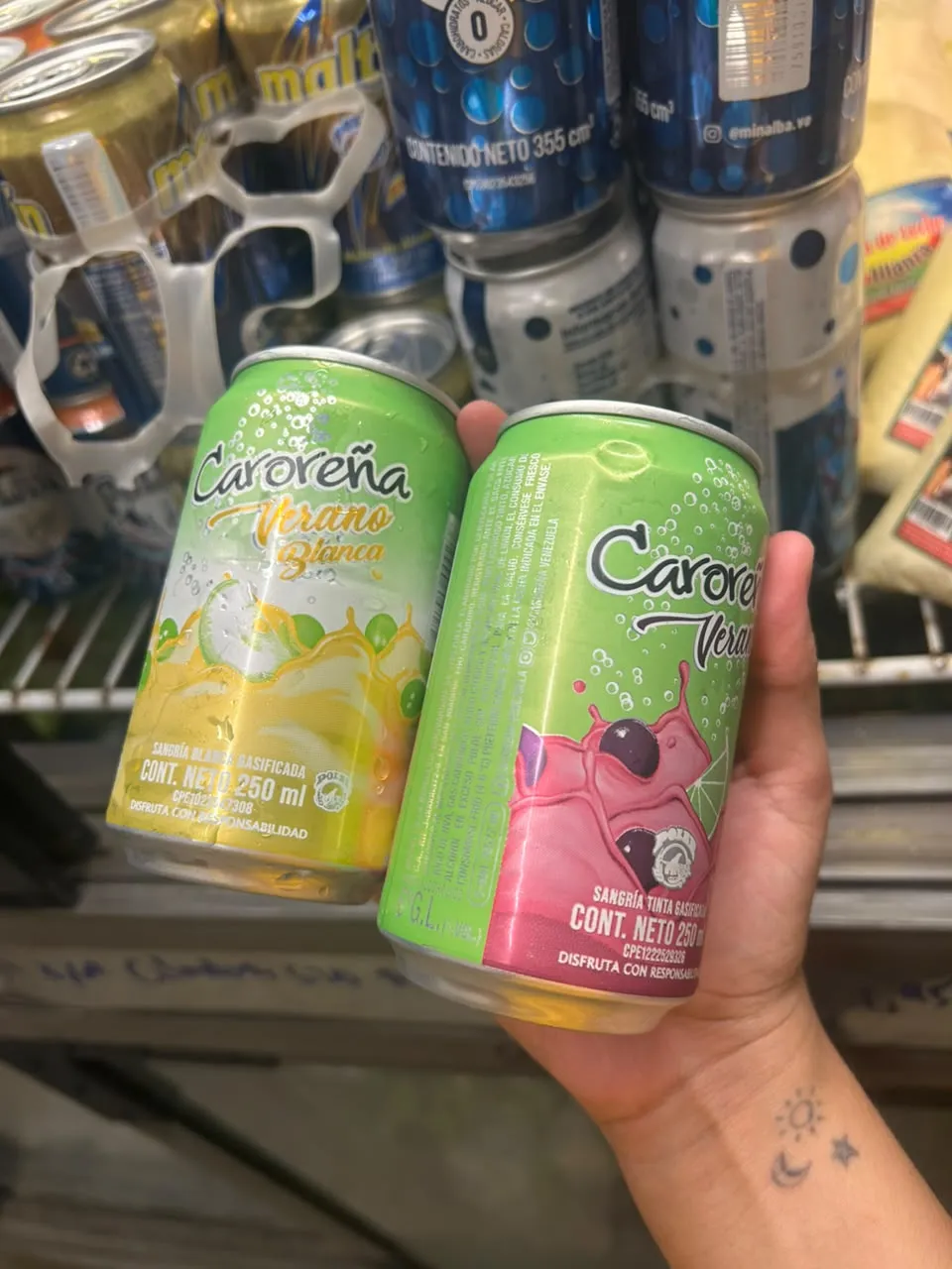SANGRIA CAROREÑA VERANO BLANCA LAT250X12 Unidad - 1