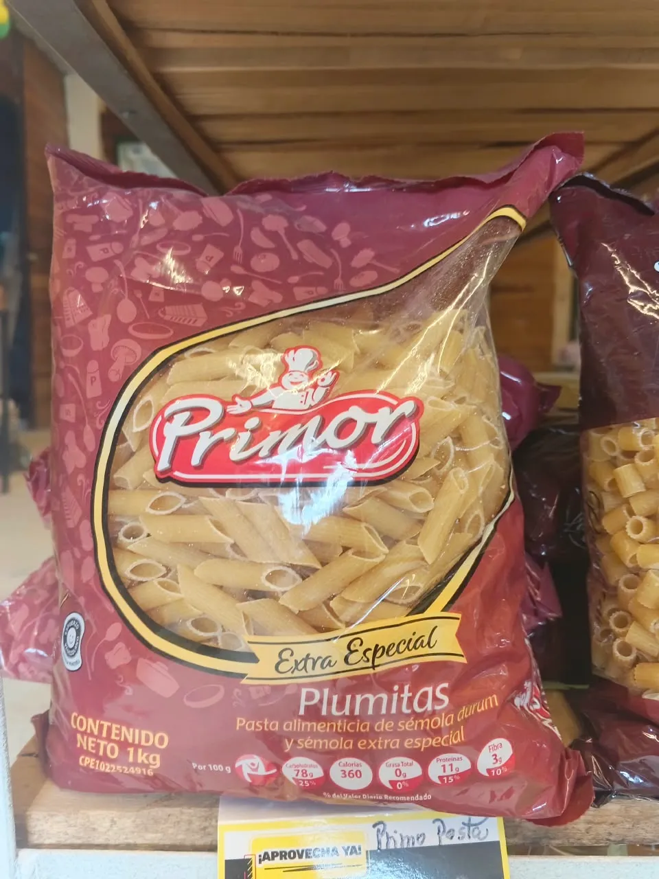 PRIMOR PASTA PLUMITA 1KG - 1